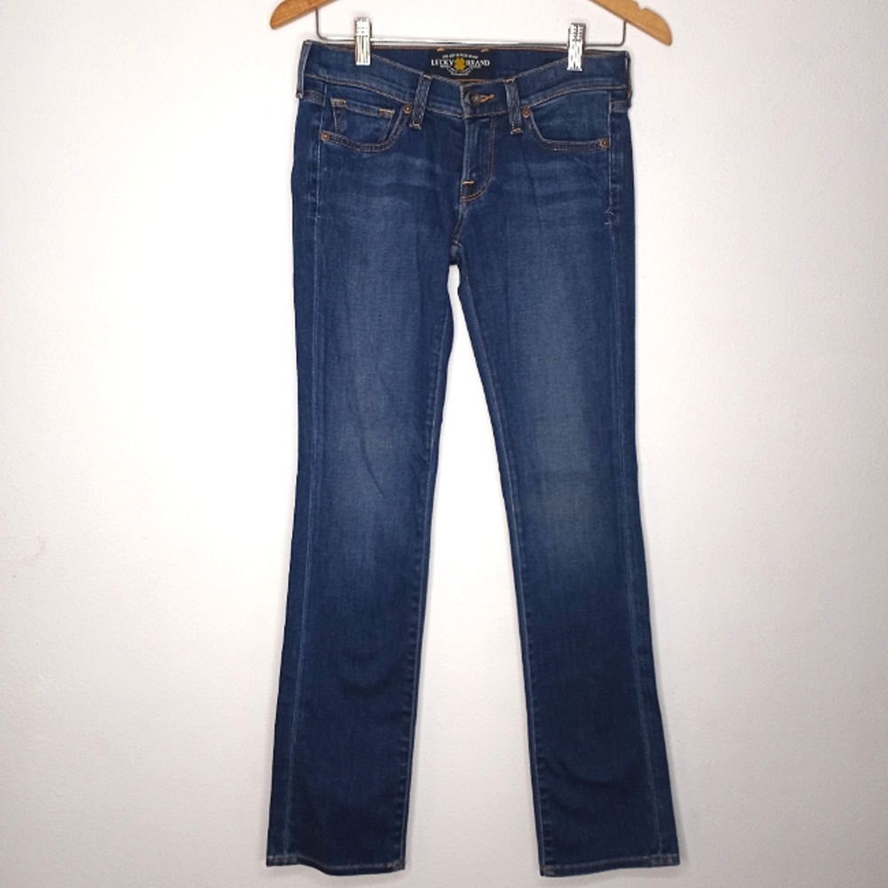 Lucky Brand Jeans Charlie Straight Ankle Denim Women's Size 0 / 25